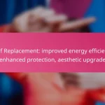 Roof Replacement: improved energy efficiency, enhanced protection, aesthetic upgrade